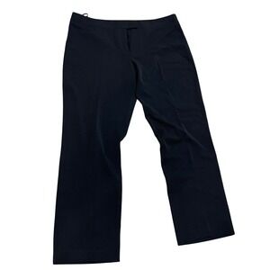 Long Tall Sally‎ Essential Straightcut Black Trousers Pants Women's 20 Work NWT